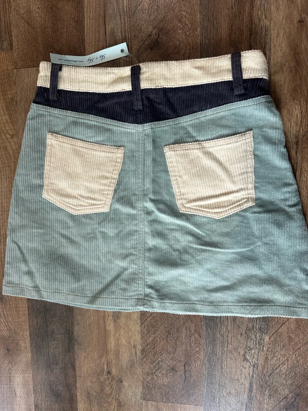 Boutique Corduroy Skirt